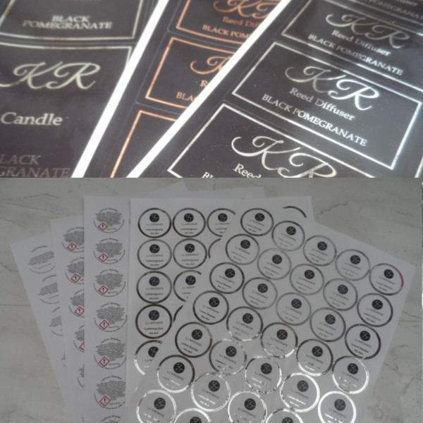 Foiled Stickers