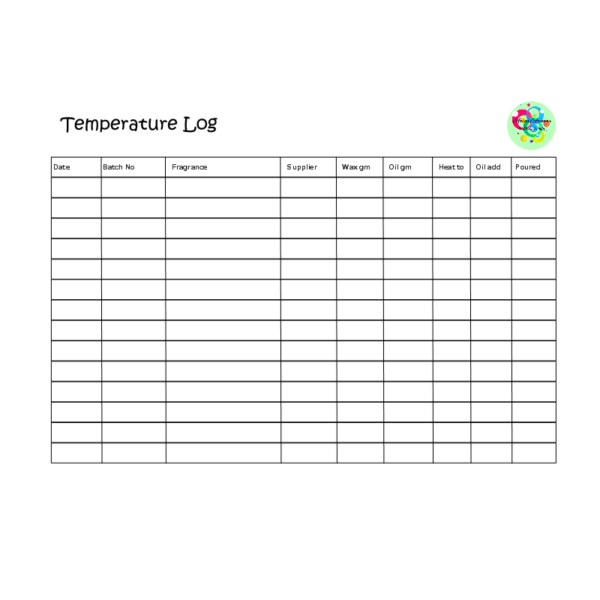 Temperature book wire bound