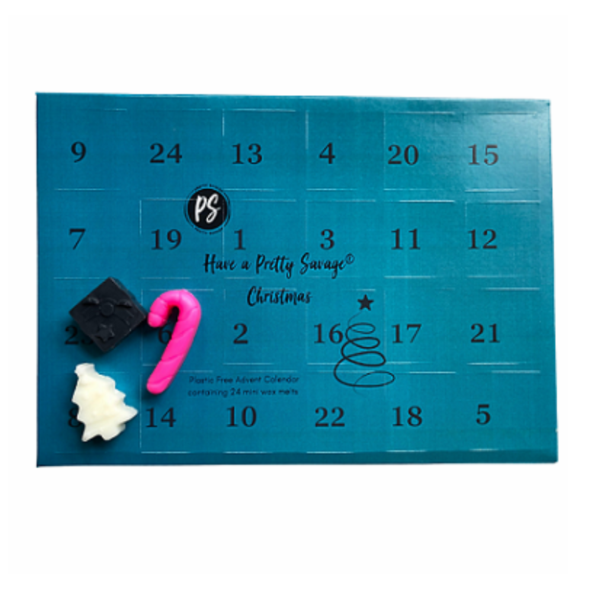 Plastic free advent calendar shell