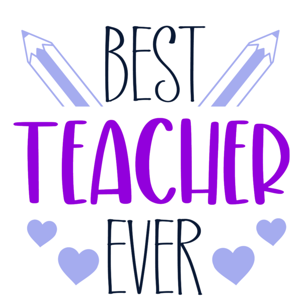 Best teacher purple