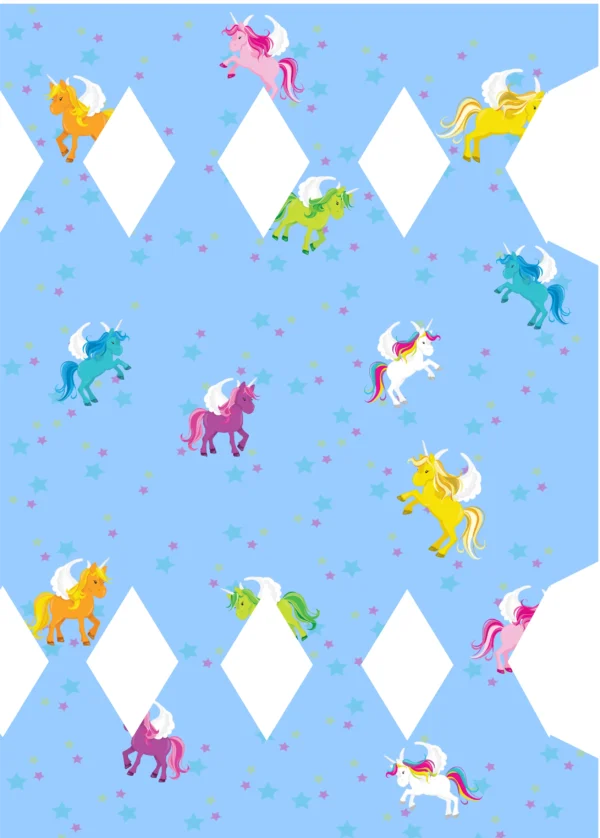 Rainbow Unicorn Design Invites - Image 5