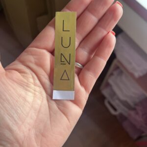 Gold Foil Stickers Custom Sized Rectangle