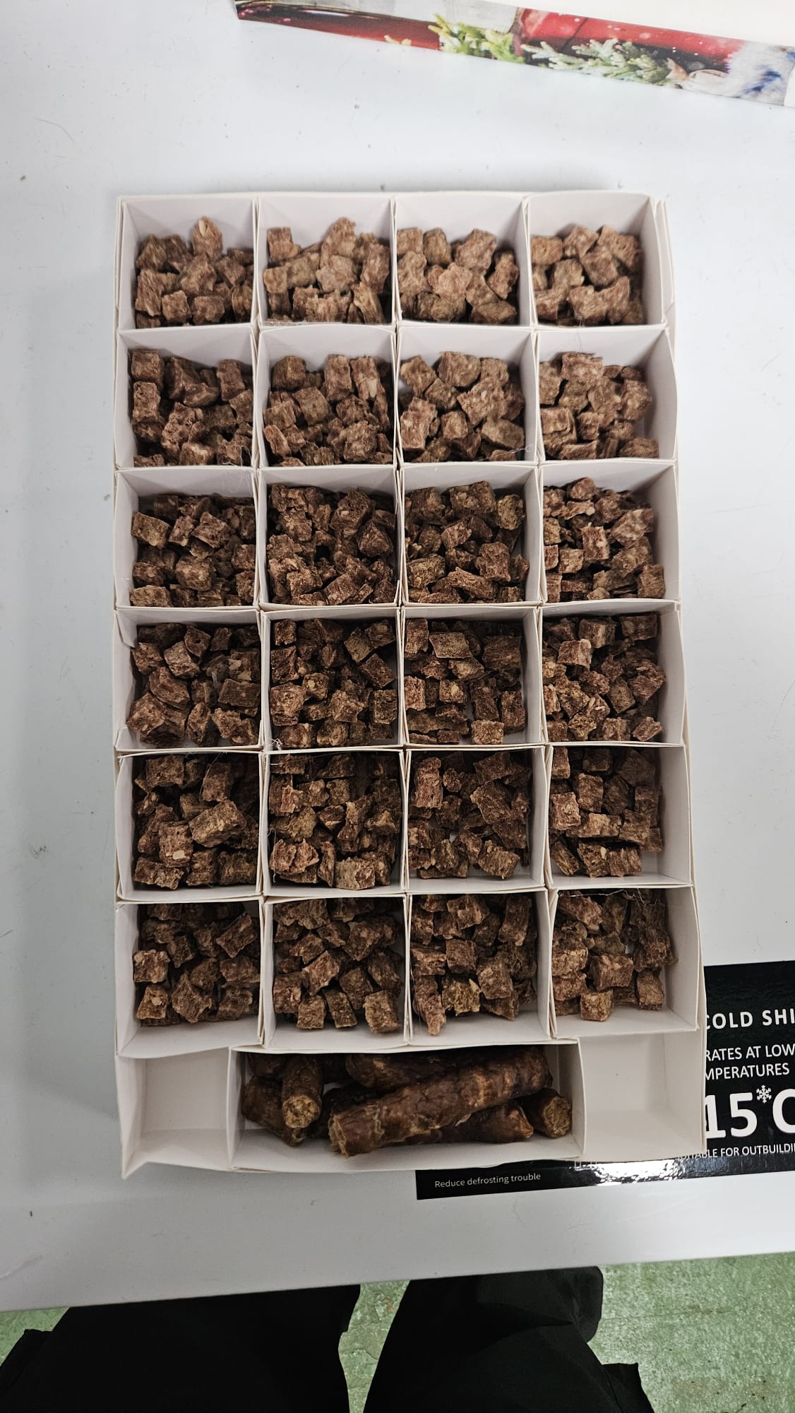 Custom Printed and cut 4cm x 4cm 25 day box advent calendar - Image 4