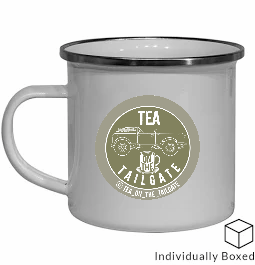 12oz custom printed Enamel mug in presentation box
