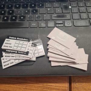 Double sided sticker
